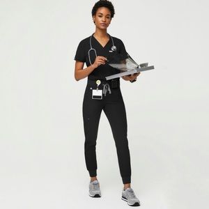 Figs Zamora Jogger Scrub Pants Black Size L